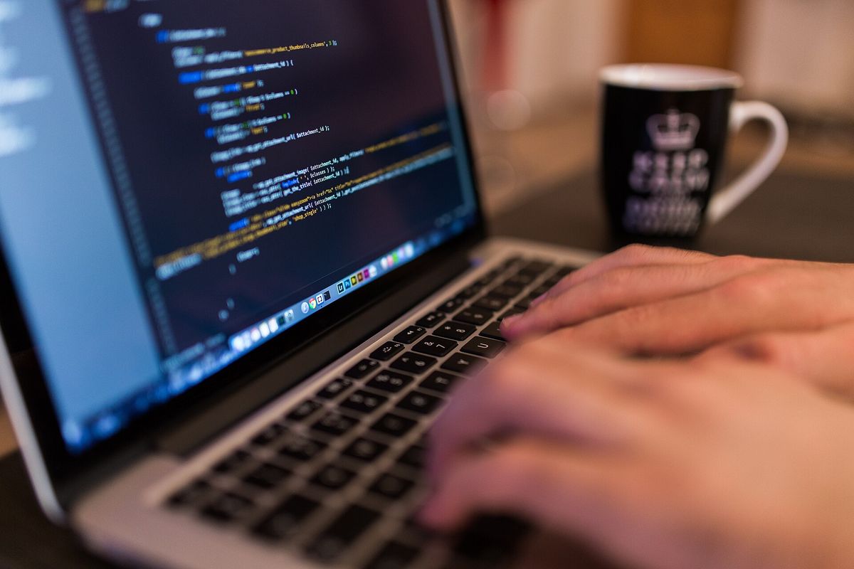 Website development workspace